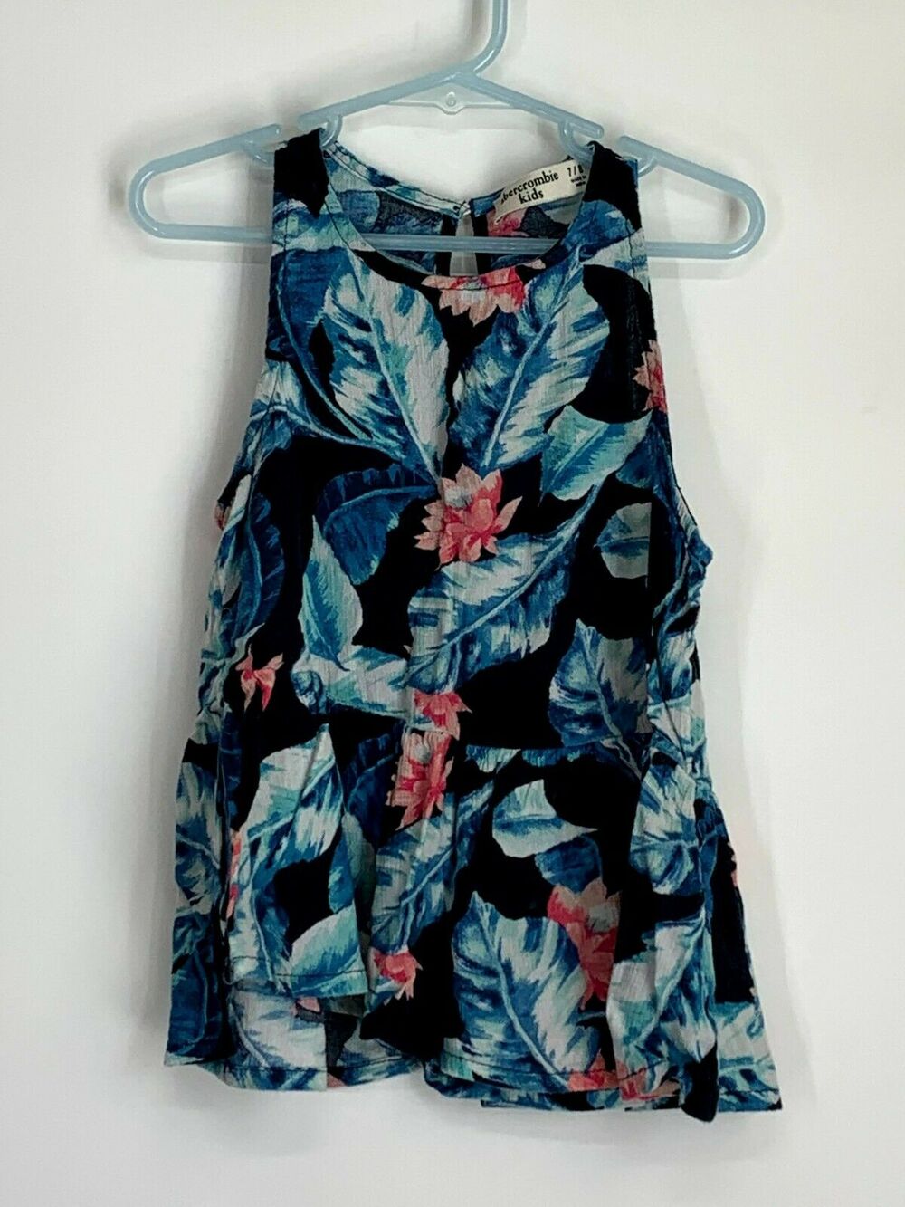 Abercrombie Kid’s Floral Sleeveless Blouse 7/8